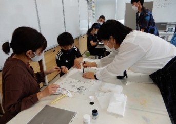 香川高専おもしろ体験教室「4コマまんがにチャレンジ!」
