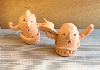 芸術士とあそぼう「ハニワをつくろう」