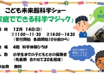 家庭でできる科学マジック